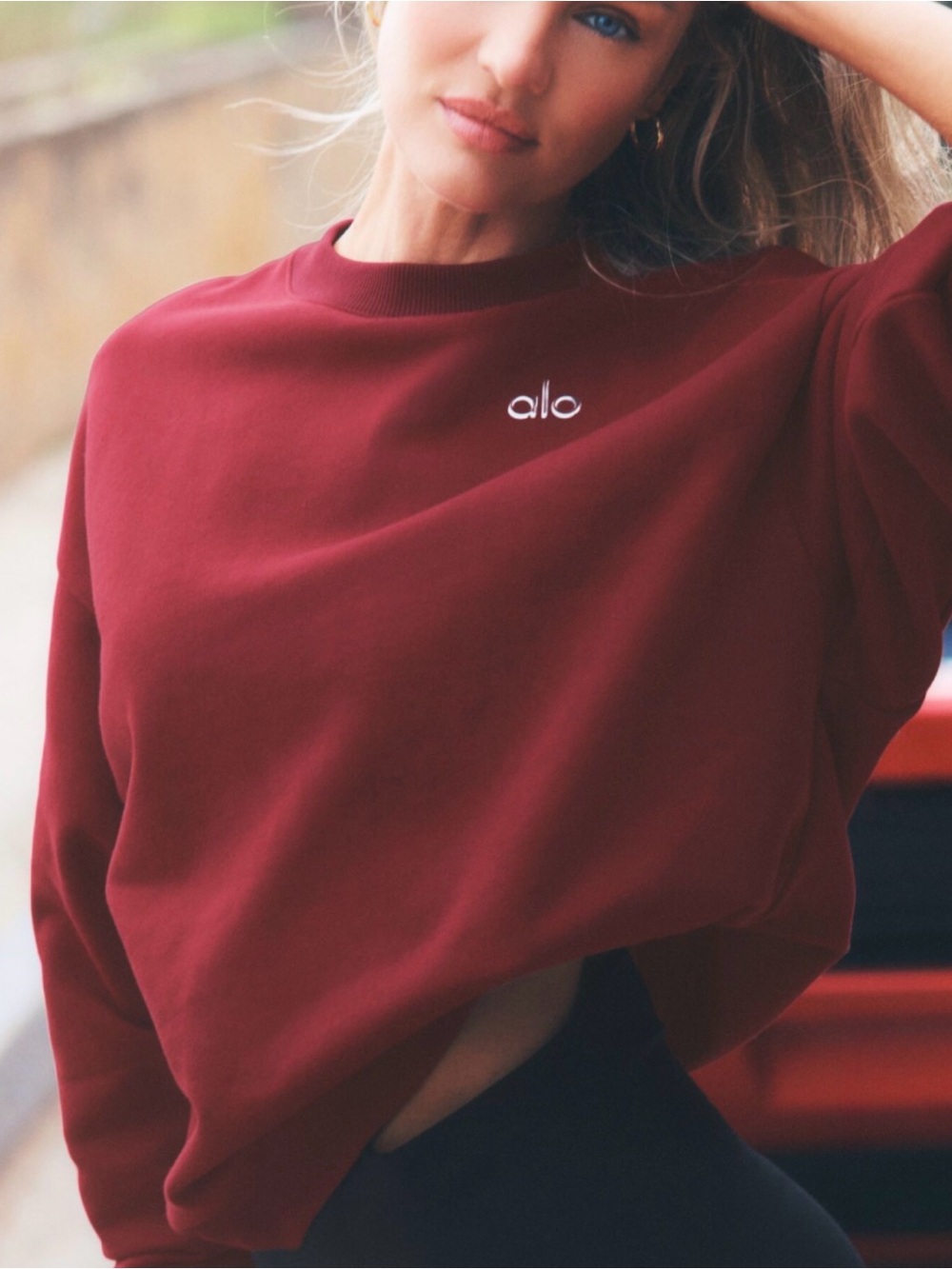 Alo Accolade Crew Neck Pullover